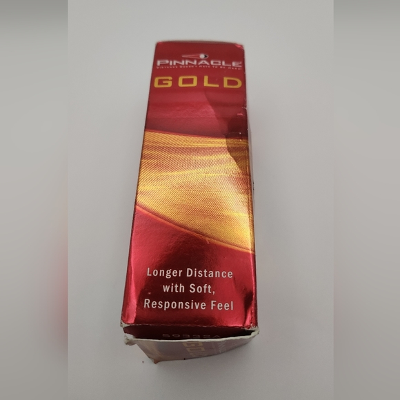 Pinnacle Gold Golf Balls 3 Pack Sleeve NWT - Picture 2 of 6